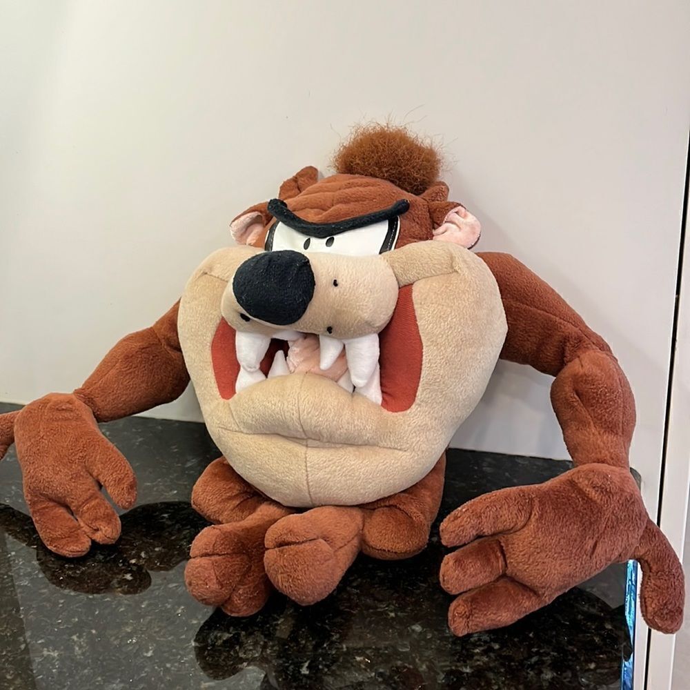 (Taz) -Looney Tunes Taz- The Tasmanian Devil . Six Flags. 16”